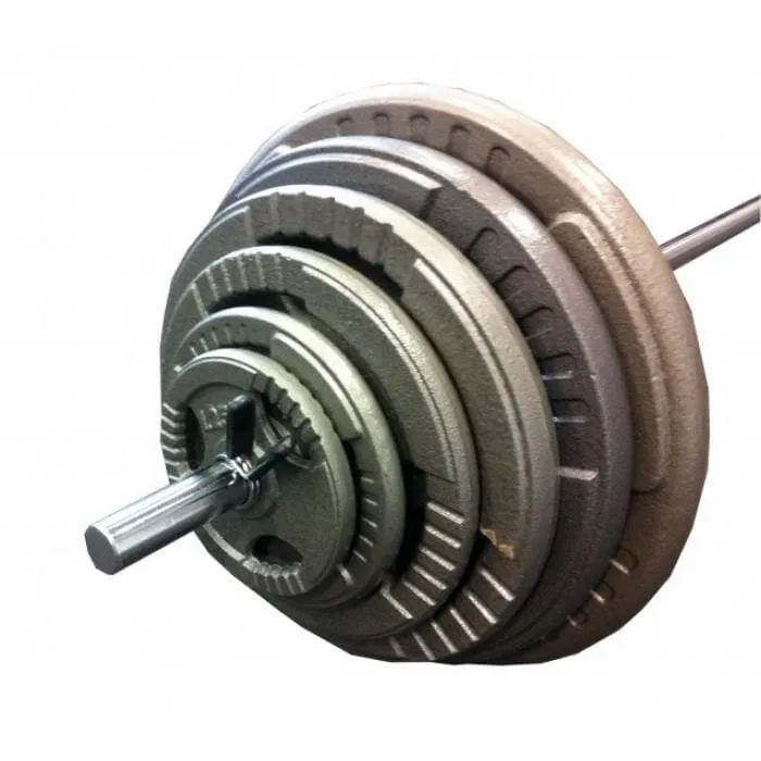 100KG STANDARD HAMMERTONE WEIGHTS & BAR SET