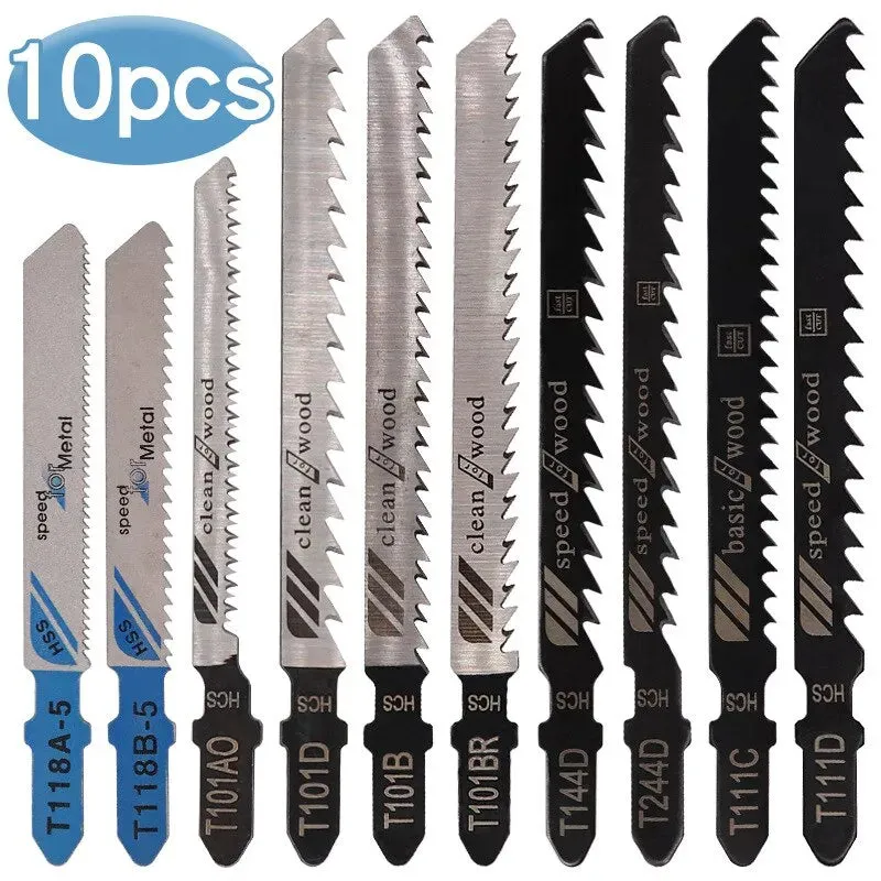 10pcs Saw Blades for Woodworking Metal Plastic Machines Fine Coarse Teeth Prevent Edge Collapse Explosion