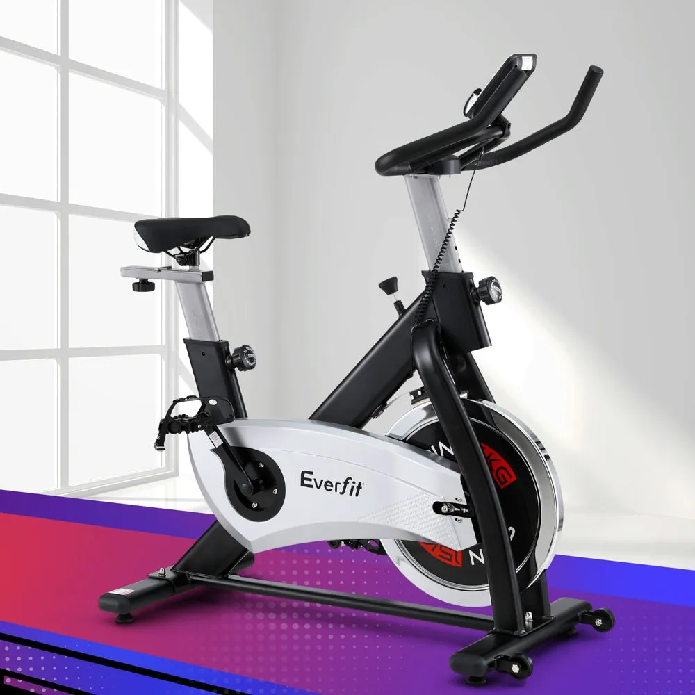15kg Flywheel Spin Bike | Everfit Exercise Bike | Home Gym Fitness | 120KG Capacity
