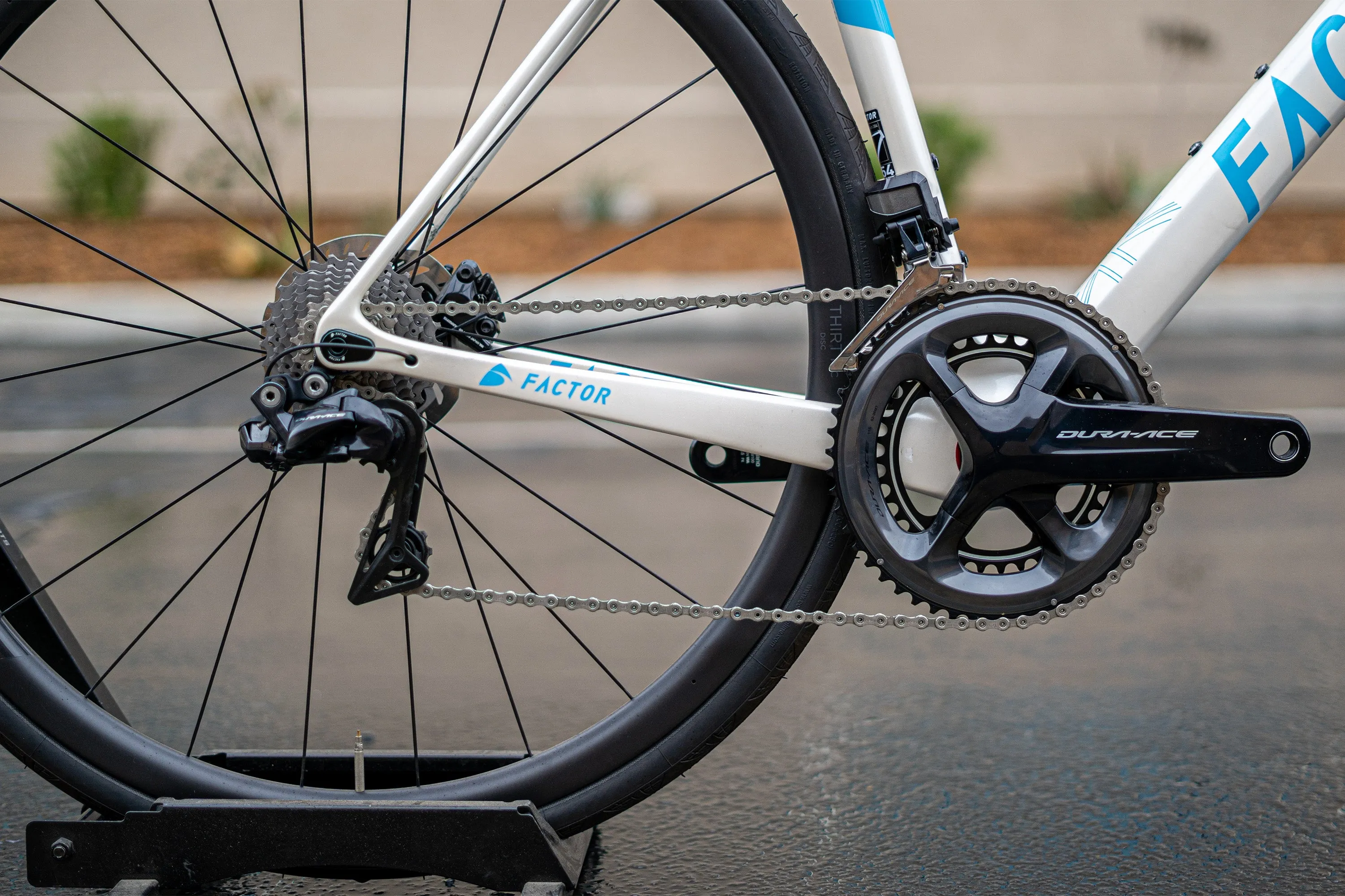 2019 Factor O2 Disc Dura Ace Romain Bardet Wht 54