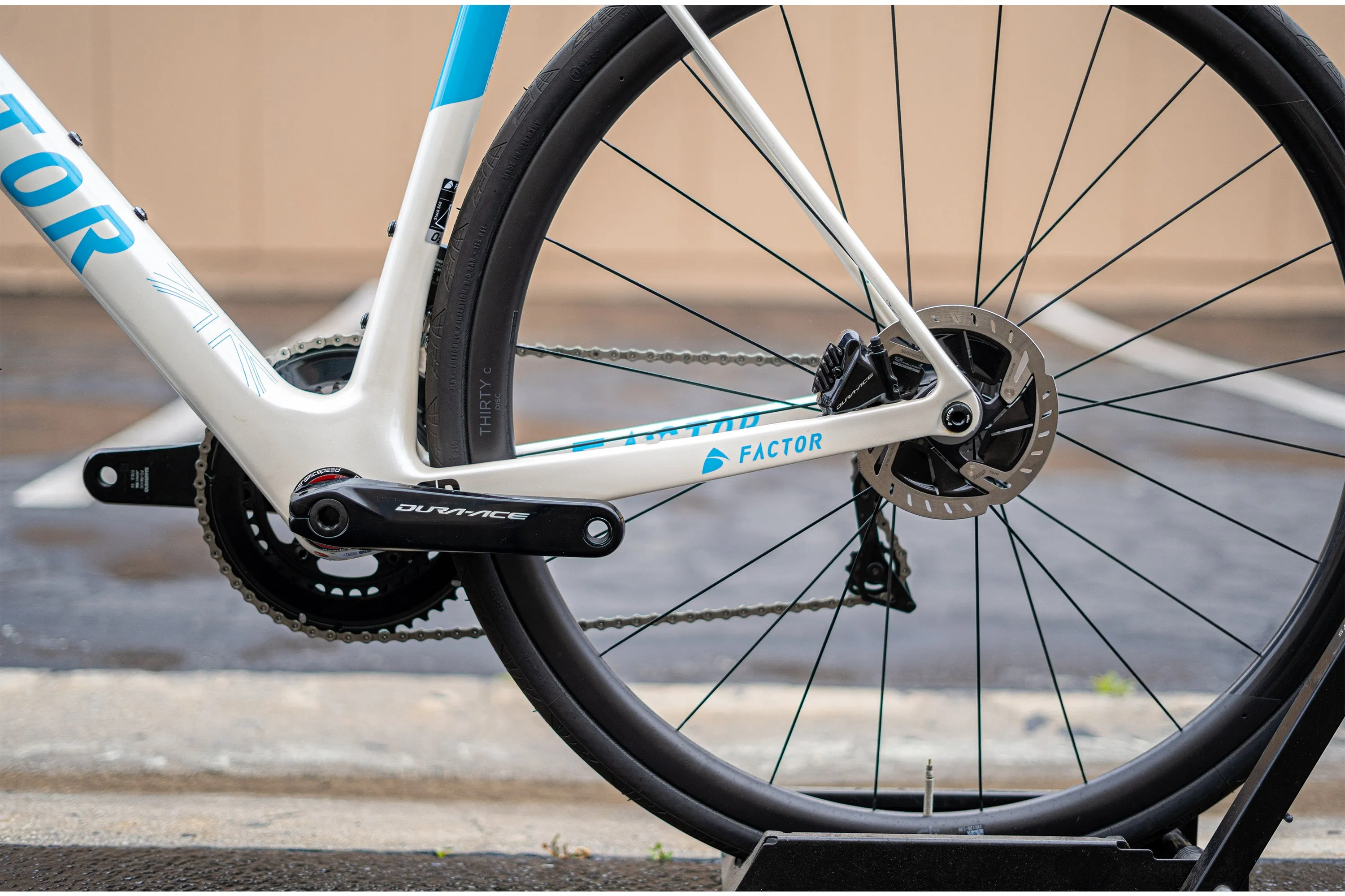 2019 Factor O2 Disc Dura Ace Romain Bardet Wht 54