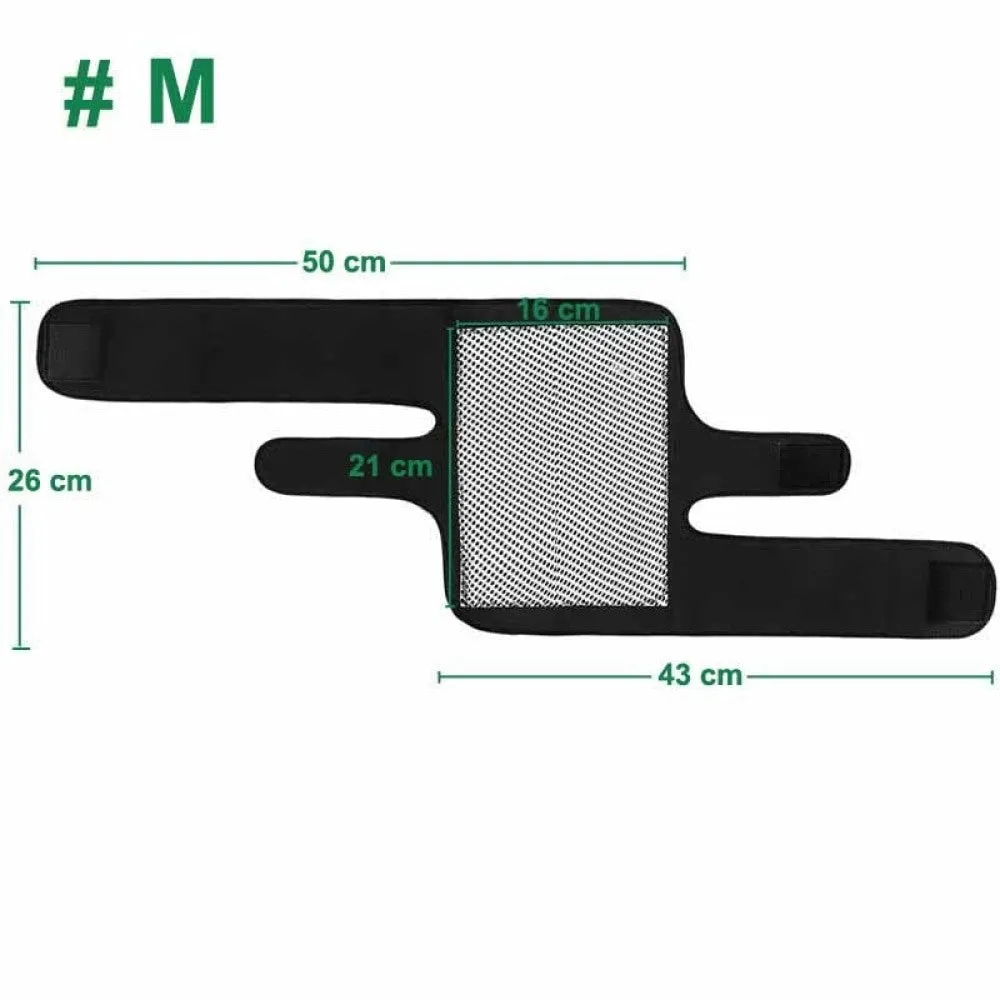 2pcs/pair Tourmaline Self Heating Magnetic Therapy Knee Pads for Pain Relief