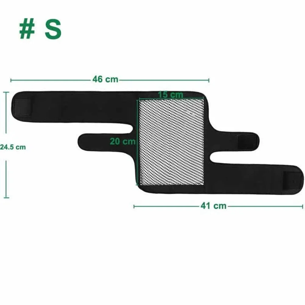 2pcs/pair Tourmaline Self Heating Magnetic Therapy Knee Pads for Pain Relief