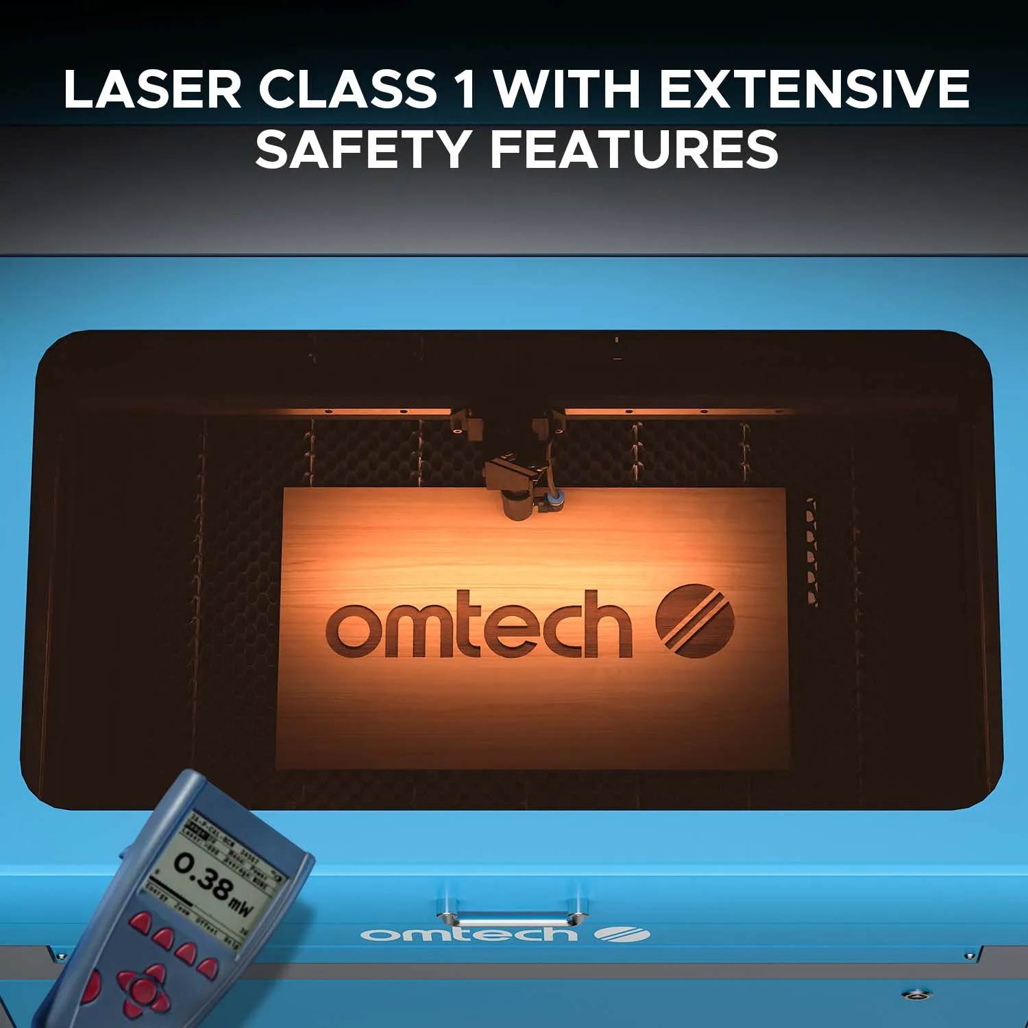 60W CO2 Laser Cutter and Engraver with 600x400mm Engraving Area | Turbo-646