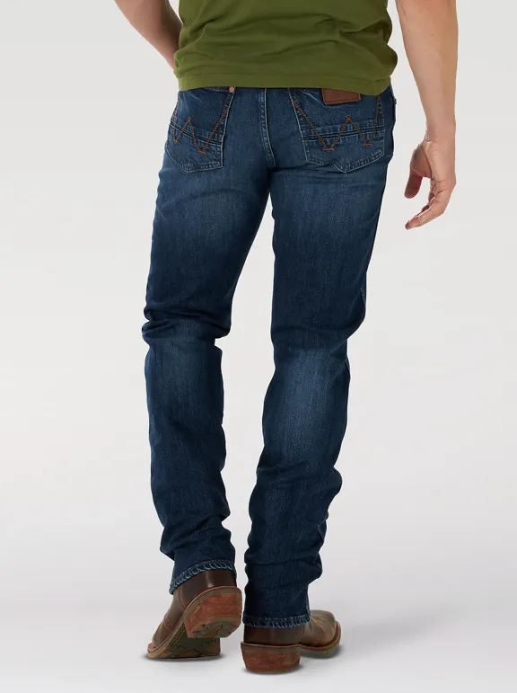 88MWZAL - Wrangler Men's Retro® Slim Fit Straight Leg - Galaxy Wash