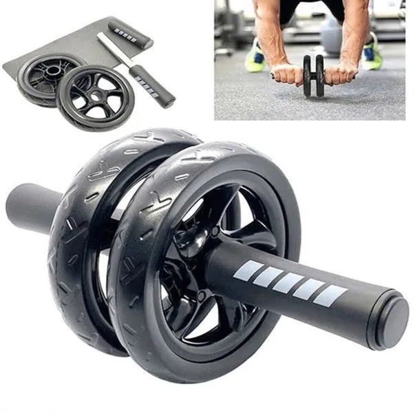 Ab Roller Wheel to Build Core Strength - Includes Kneeling Pad