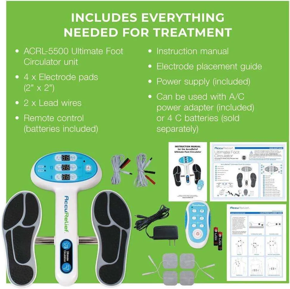 AccuRelief Ultimate Foot Circulator with Remote