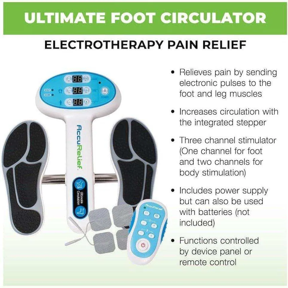 AccuRelief Ultimate Foot Circulator with Remote