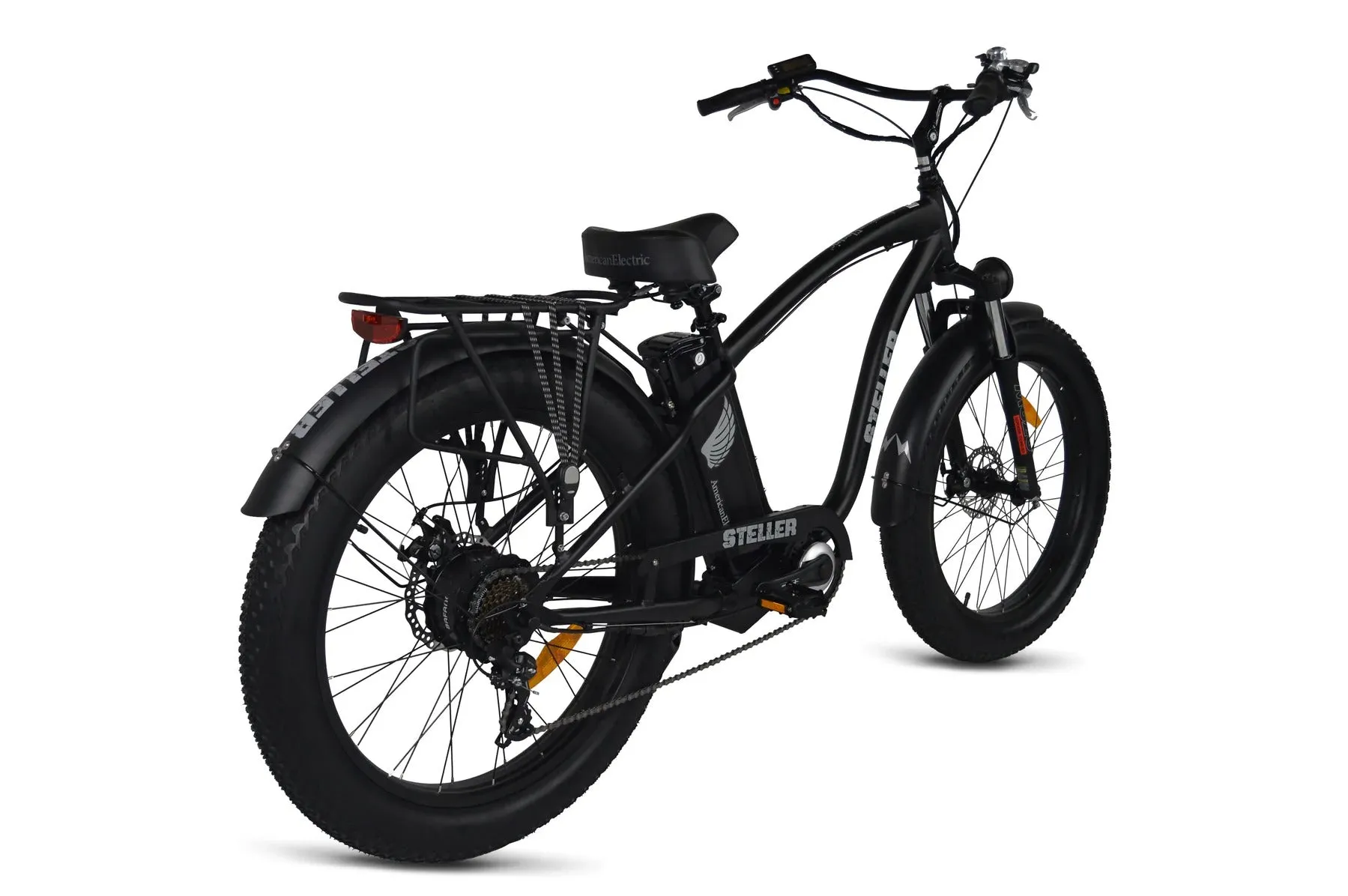 AmericanElectric Steller Crossbar 48V/15.6Ah 750W Fat Tire Electric Bike