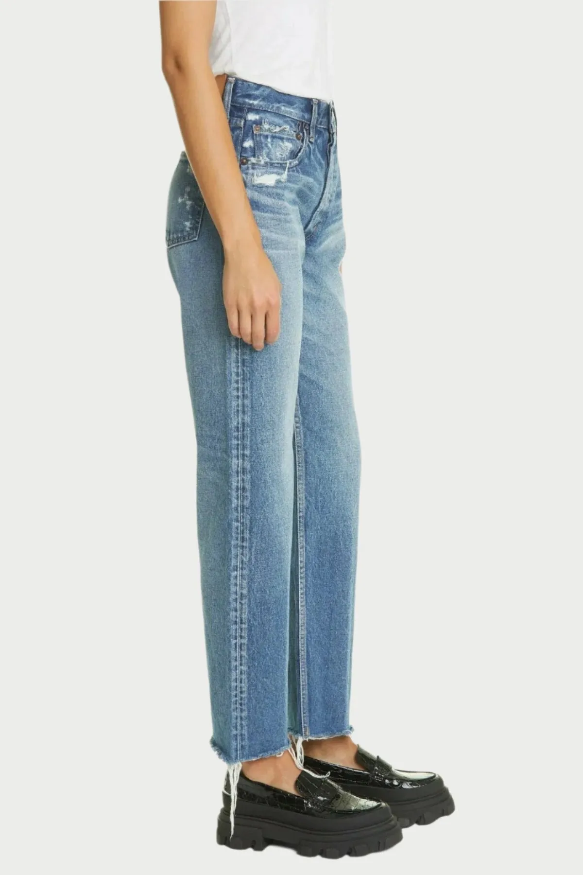 Ashleys Wide Straight Jeans