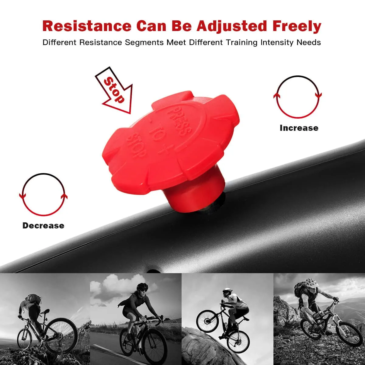 B-S2 Exercise Spin Bike with 14 Kg Flywheel | Adjustable Resistance | LCD Monitor and Heart Rate Sensor for Fitness at Home; Home Workouts (Max Weight Capacity: 140 kg) Black