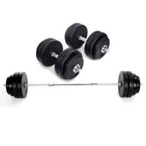 Barbell Dumbbell Triceps Weight Set Bar