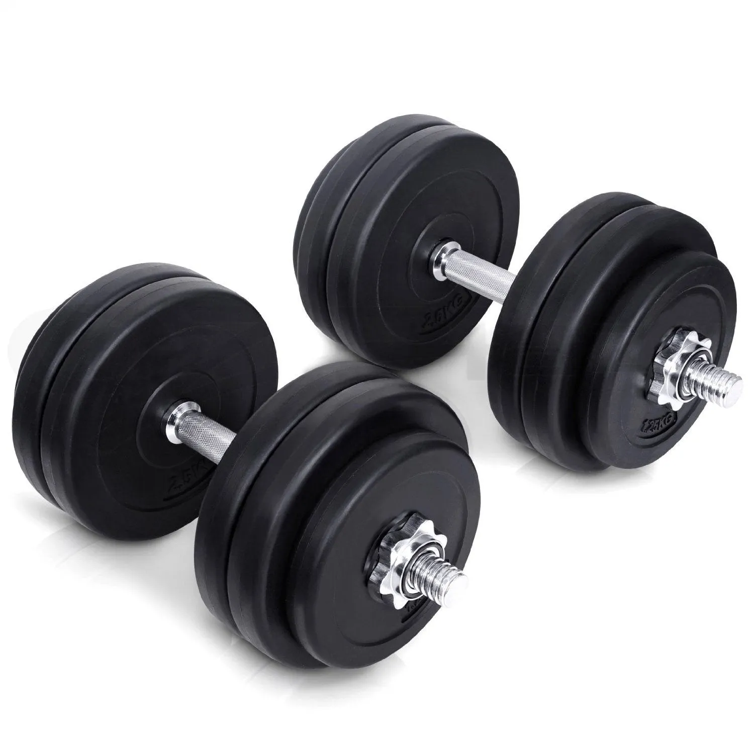Barbell Dumbbell Triceps Weight Set Bar
