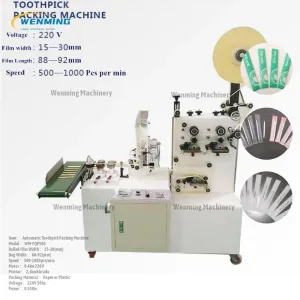 Best Toothpick Packaging Machine high speed