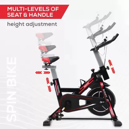 BIONFIT BNF-01 Pro: Spin Bike for Home Fitness & Weight Loss (6kg Flywheel)