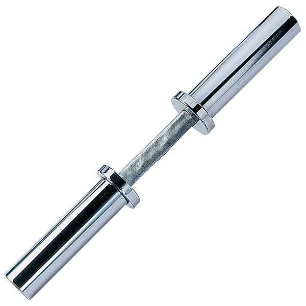 Body Solid Olympic Dumbbell Handle - Chrome