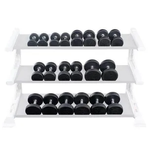 Body-Solid Rubber Round Dumbbell Sets SDPS