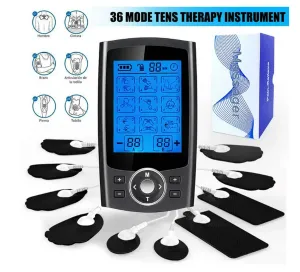   Bonus-36 Mode Tens Muscle EMS Massager Therapy Electric Stimulator USB