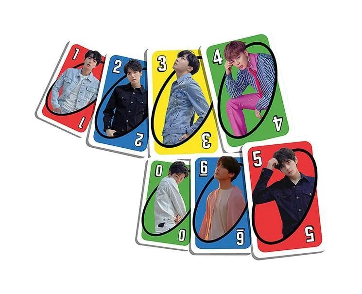Bts Uno Card Game