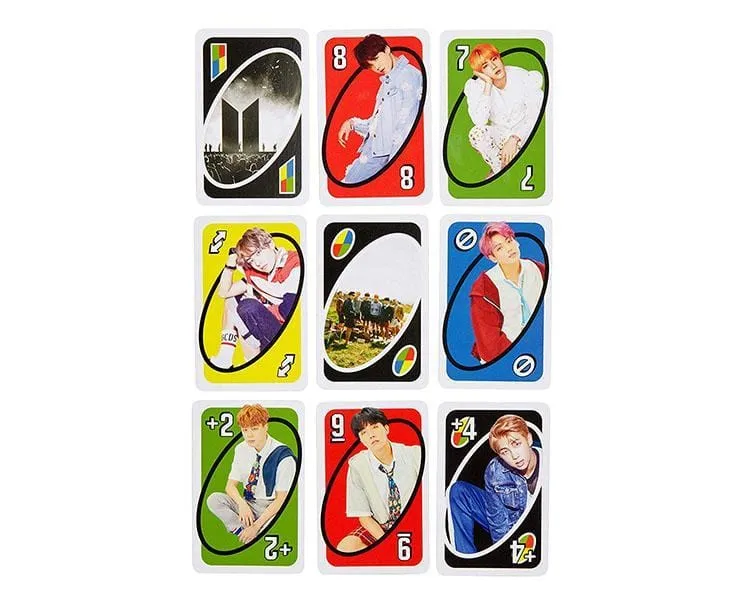 Bts Uno Card Game