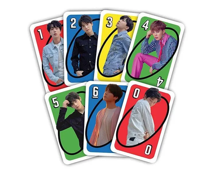 Bts Uno Card Game