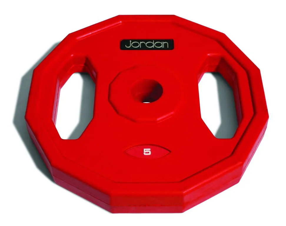 Classic Rubber Studio Barbell Set & Individual Plates