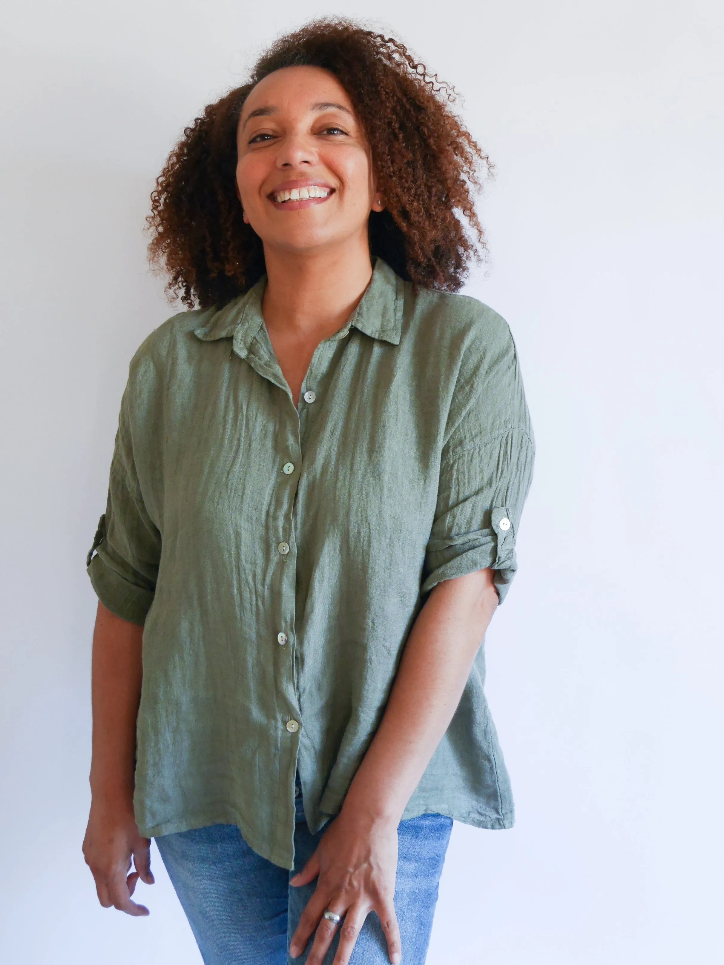 Connie Blouse Khaki