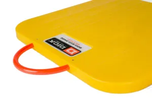DICA Outrigger Pads 24" x 24" x 2'  Heavy Duty Yellow