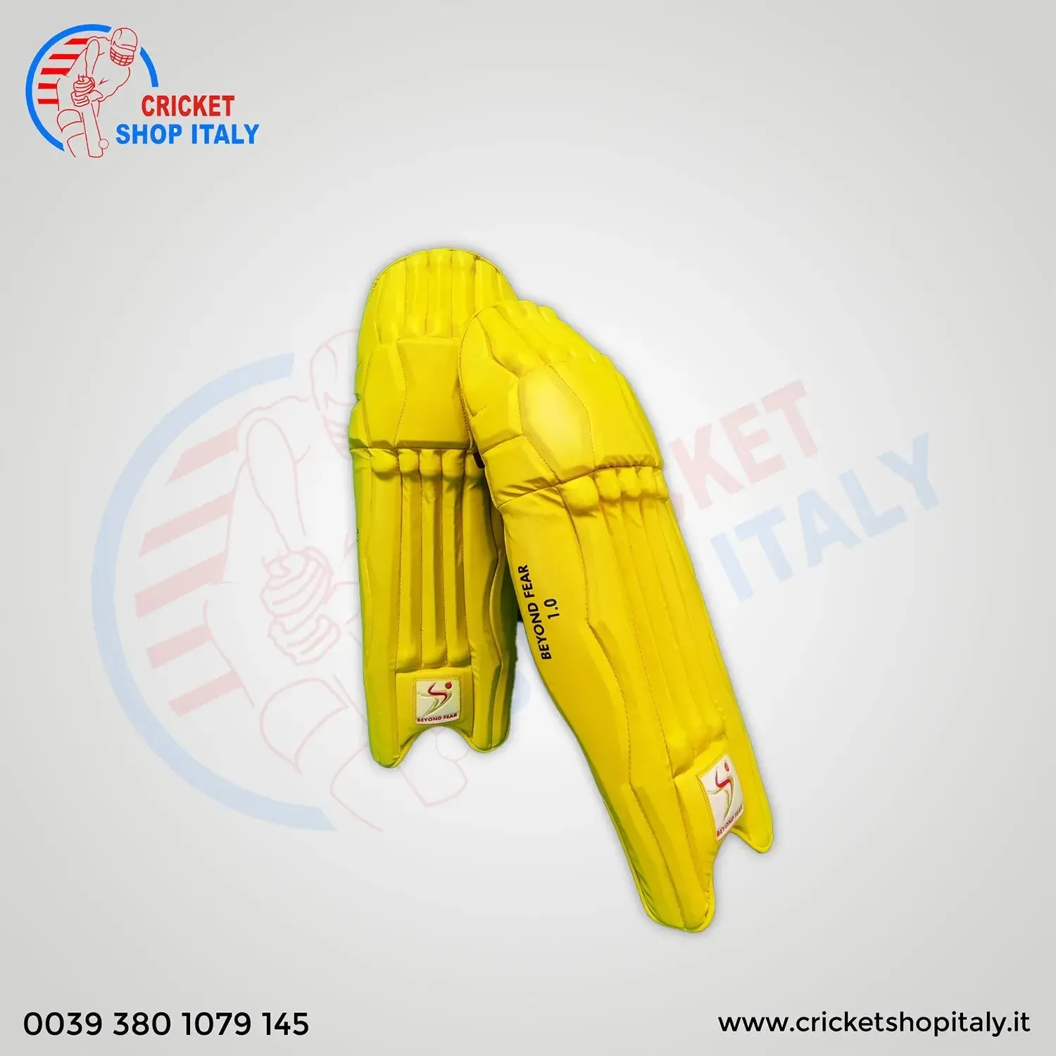 DS 1.0 Yellow Batting Pads Adult Ambi