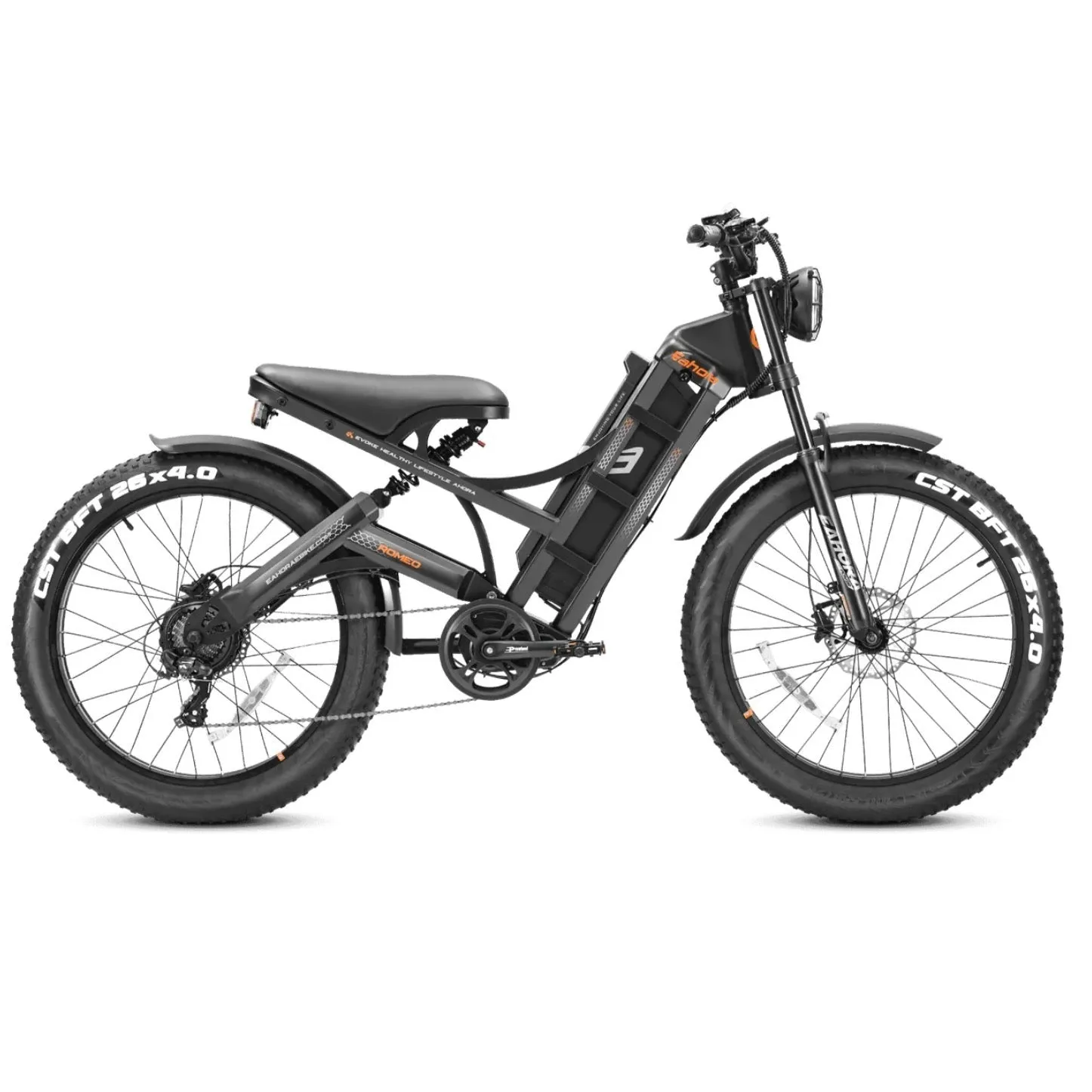 Eahora Romeo Pro| 1200W 48V 60Ah Moped Style Electric Bike