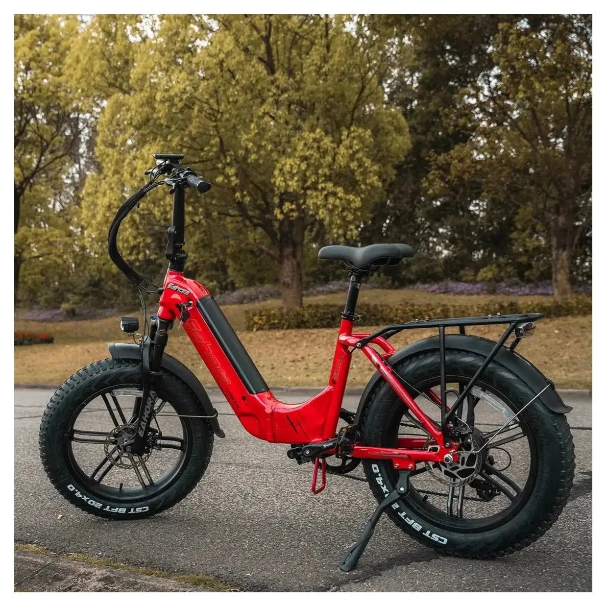 Eahora Urban 500W Folding Fat Tire Electric Bike