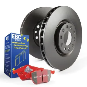 EBC Brakes S12KF1754 S12 Kits Redstuff and RK Rotors;