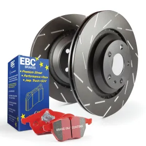 EBC Brakes S4KF1235 S4 Kits Redstuff and USR Rotor