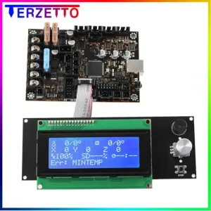 Einsy Rambo 1.2e Mainboard For Prusa i3 MK3 MK3S 3D printer TMC2130 Stepper Drivers SPI 4 Mosfet Switched Outputs 2004Lcd