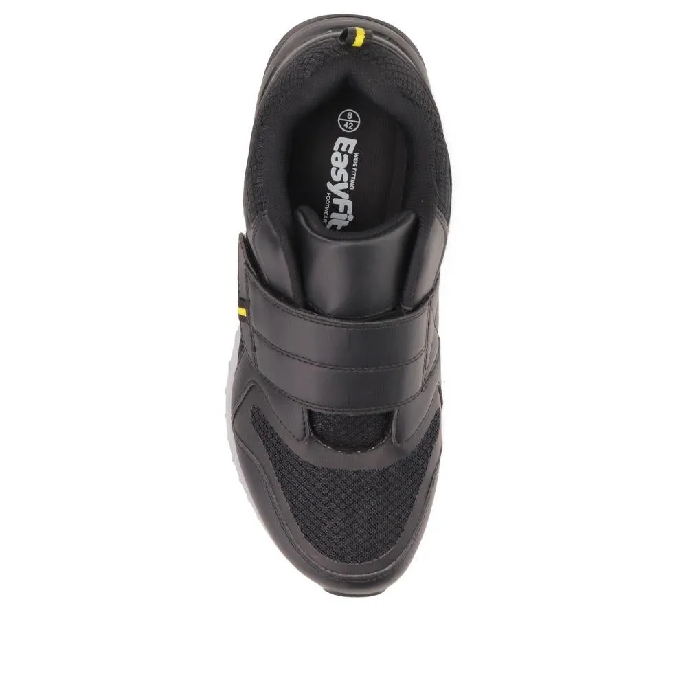 Extra-Wide Fitting Touch-Fasten Trainers - LEE / 326 510