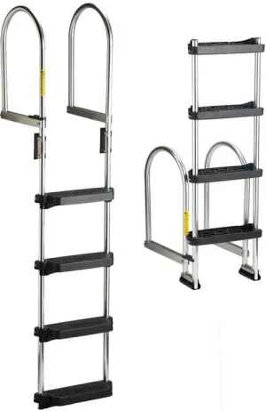 FLIP UP DOCK/RAFT LADDER
