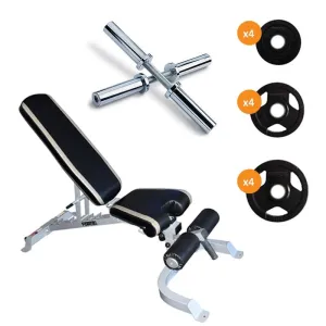 Force USA FID Bench & Dumbbell Package