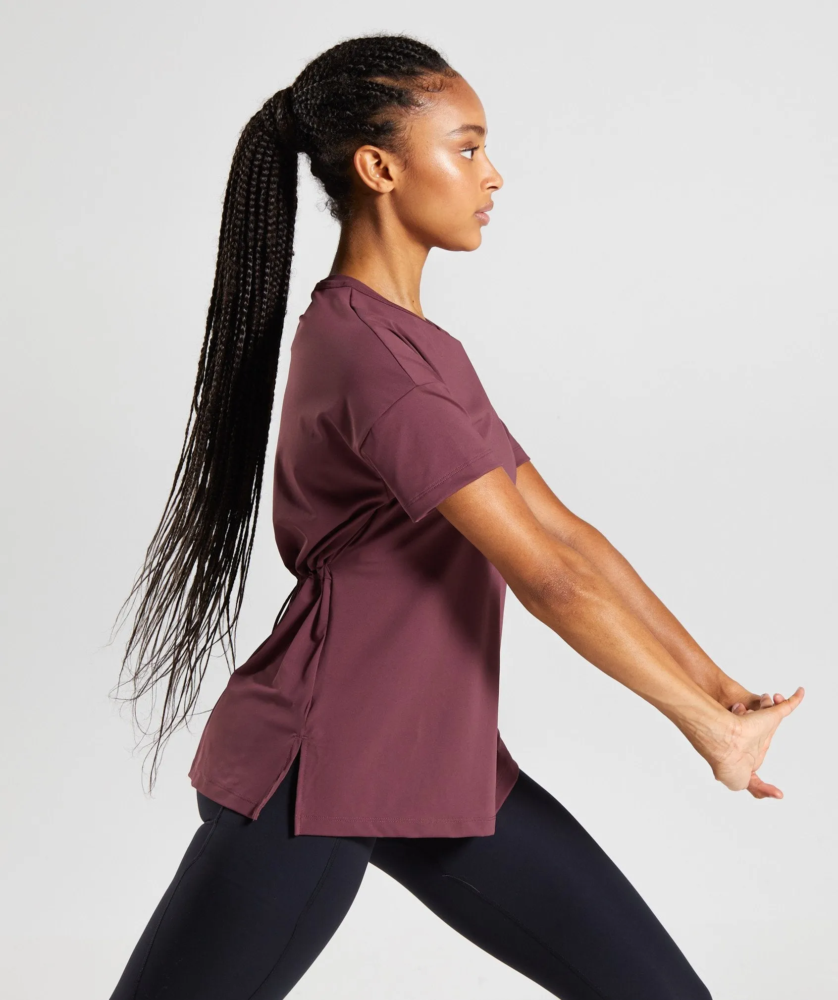 Gymshark Speed T-Shirt - Berry Red