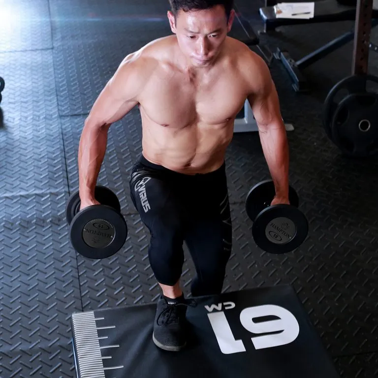 Hampton GEL-GRIP Urethane Dumbbell | 55-100 LB SET