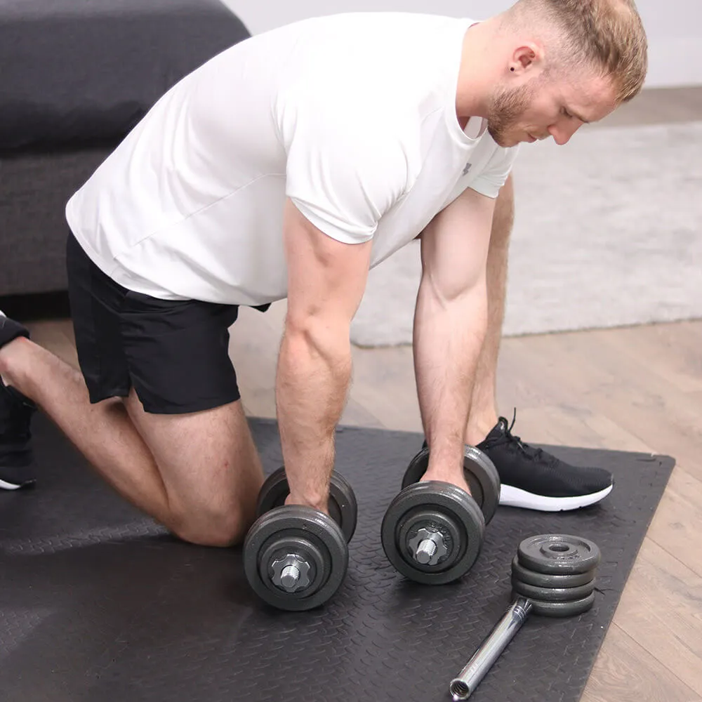 Hit Fitness Adjustable Dumbbell and Barbell Set | 30kg
