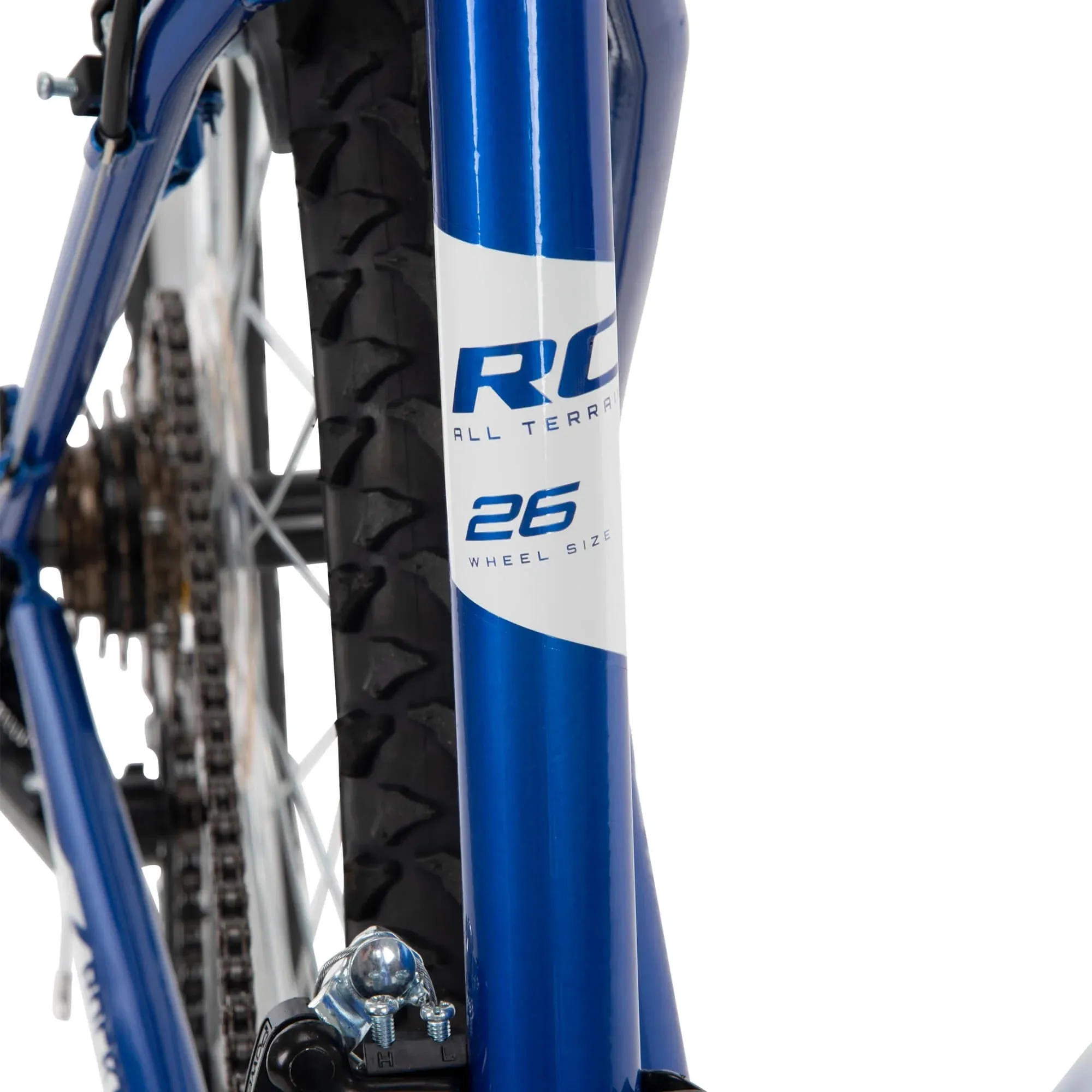 Huffy Rock Creek Mountain Bike, 26" Wheels, 18-Speeds, Ages 13  Years, Blue
