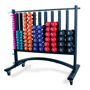 JORDAN Hex Neoprene Studio Dumbbell Sets