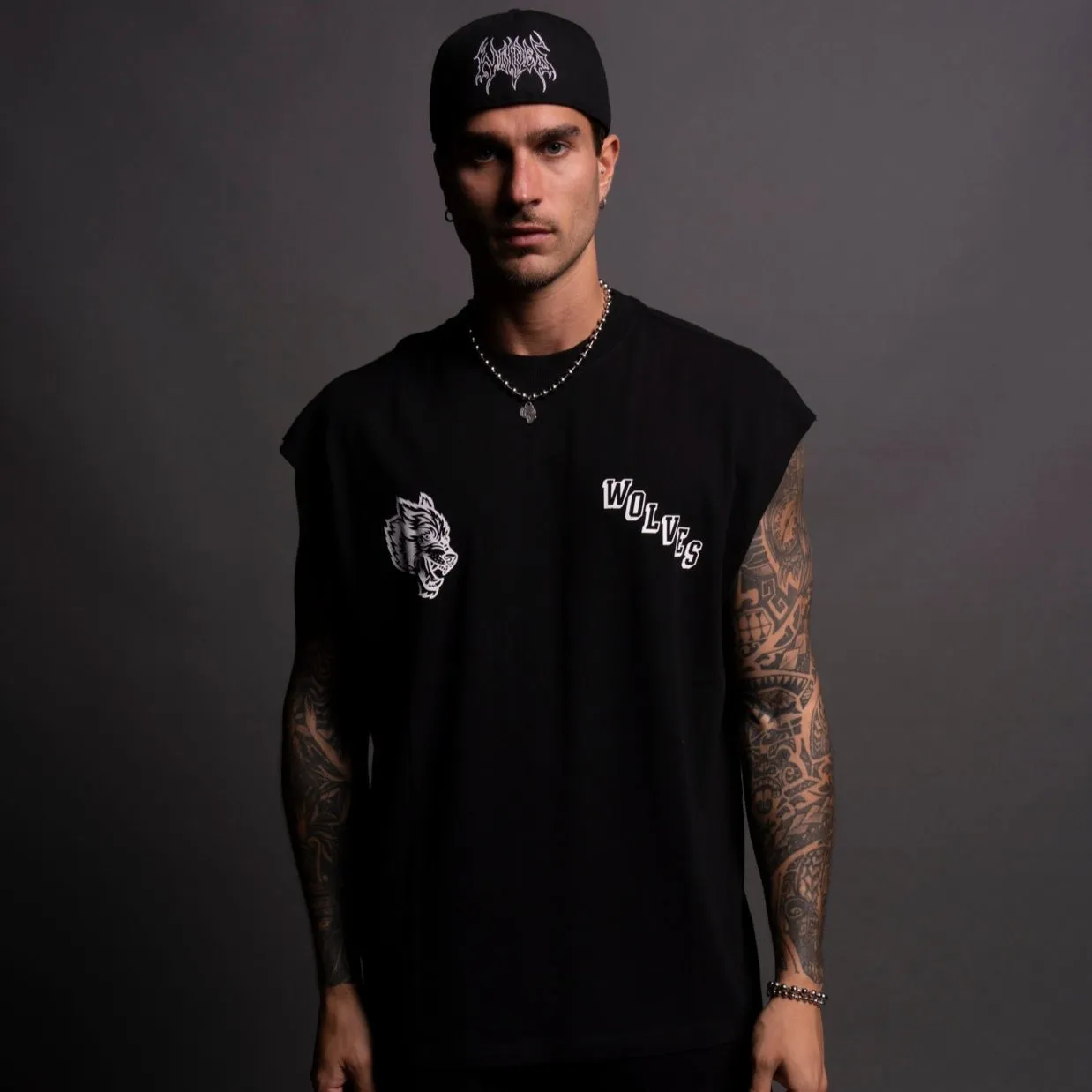 Journey "Premium" Muscle Tee in Black