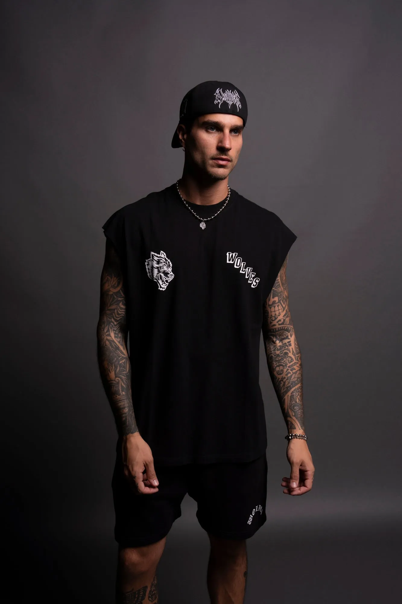 Journey "Premium" Muscle Tee in Black