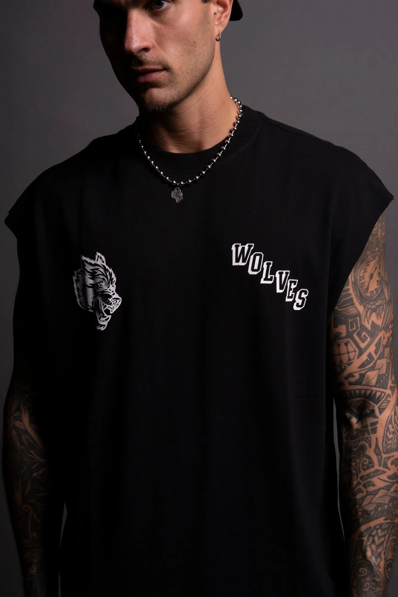Journey "Premium" Muscle Tee in Black