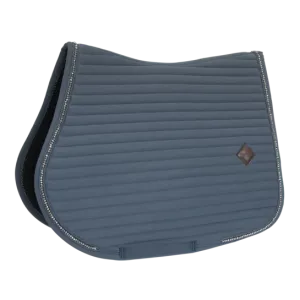 Jumping Saddle Pad Pearls - Grey