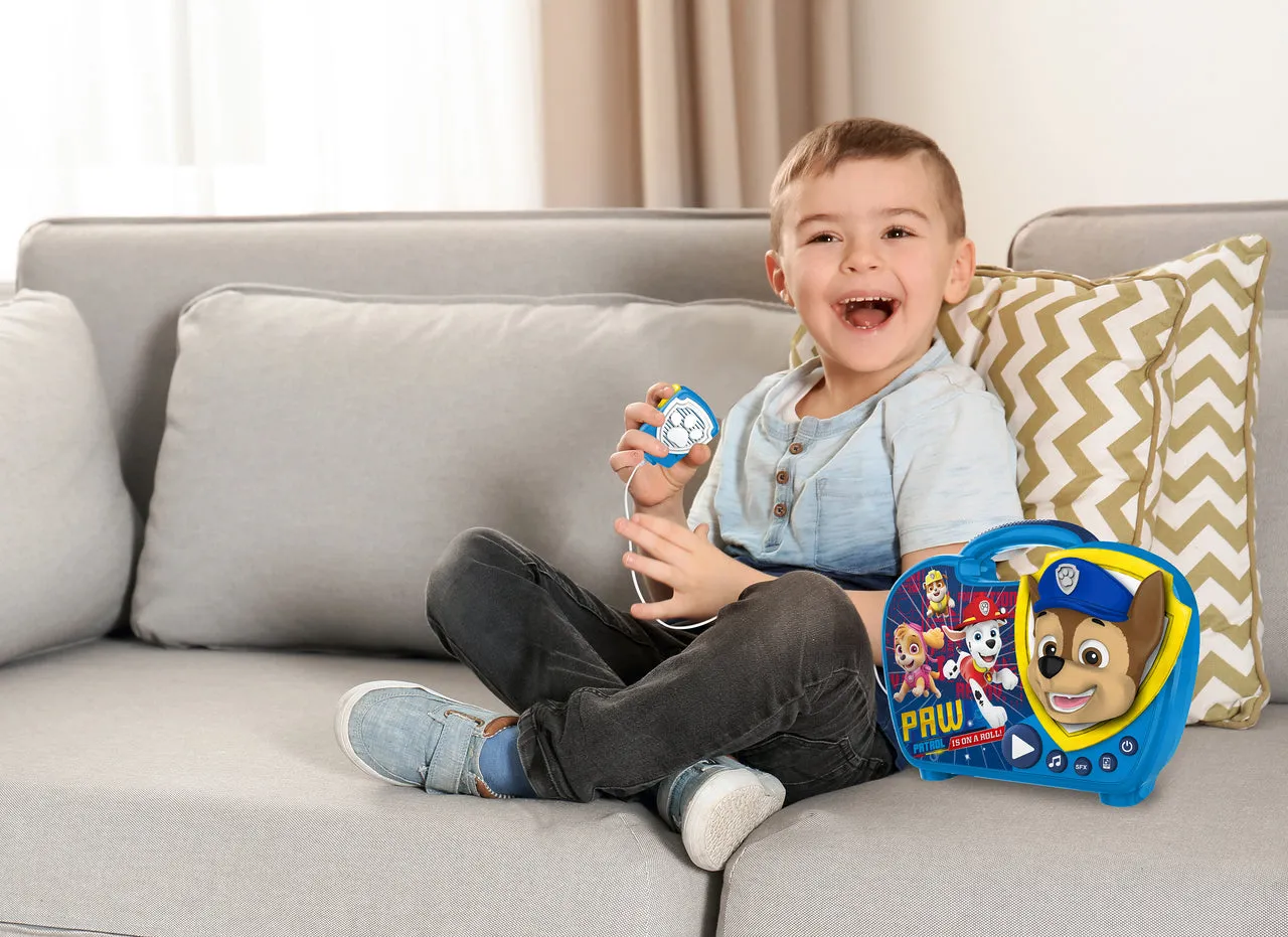 KIDdesigns Paw Patrol Sing Along Karaoke BoomBox