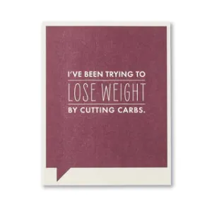 Loose Weight Card