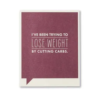 Loose Weight Card