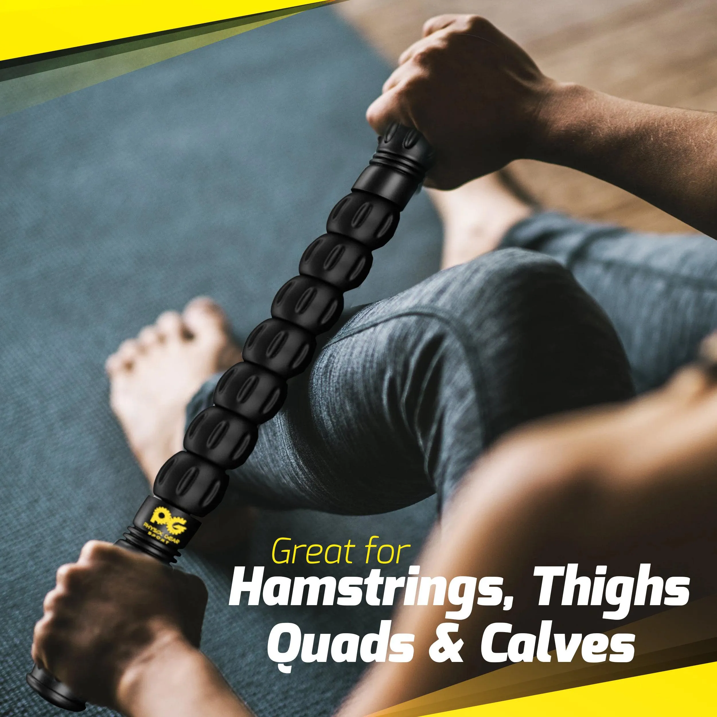 Muscle Roller Sticks - Relief for Sore Muscles and Improved Flexibility